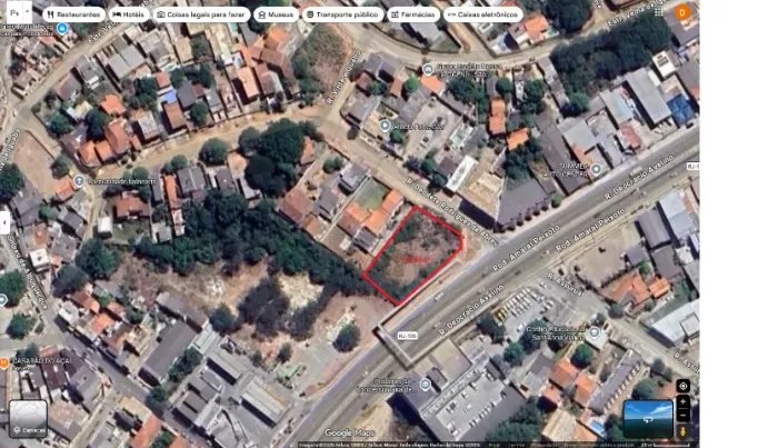 Área Comercial de Esquina na Rod. Amaral Peixoto ? 1.791m² em frente à passarela
