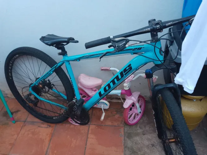 Bicicleta lotus azul aro 29
