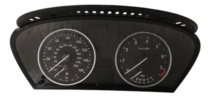 Painel Instrumento Bmw X5 X6 2008 2009 2010 2011 2012 Preto