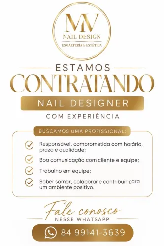 Contratando Nail designer