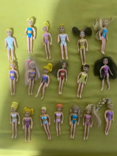 RARO Mega Lote 18 Bonecas Kelly & Friends Mattel Anos 90/2000!