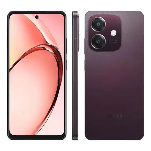 OPPO A40 Vinho - Usado em Excelente Estado / Câmera 50MP / Bateria Duradoura