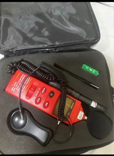 Termo-higro decibelimetro luximetro thdl-400