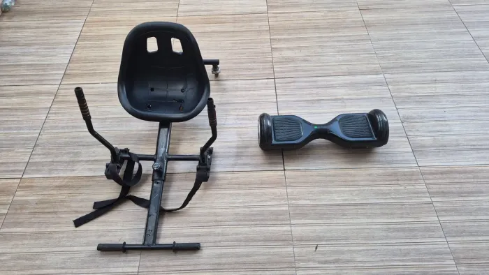 Hoverboard Azul Bluetooth + Carrinho de mão