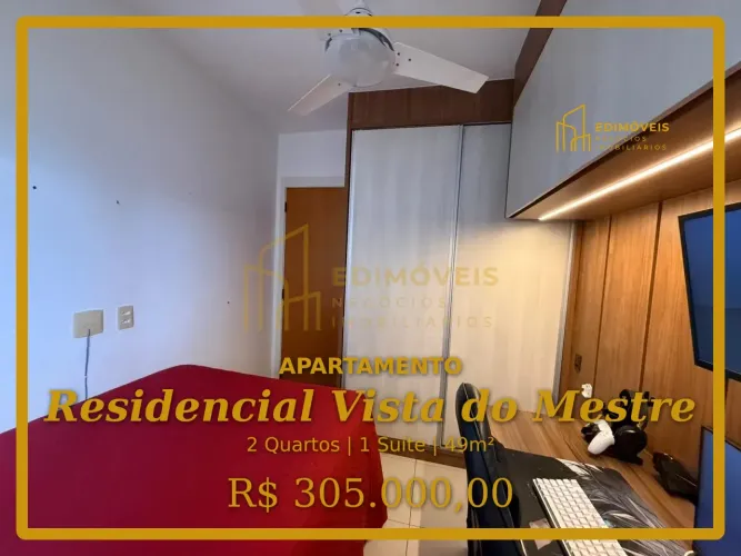 Apartamento no Residencial Vista do Mestre segurança e lazer para toda a família!