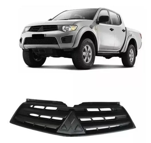 Grade Radiador Preta Triton L200 2012 2013 2014 2015 2016