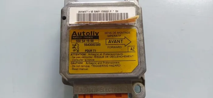 Modulo Airbag Peugeot *0 550541500