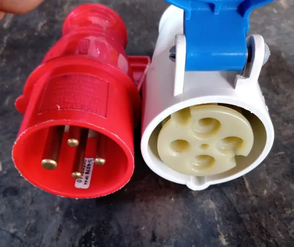Par plug Steck industrial 3p + T
