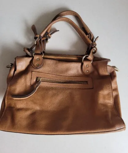 Bolsa de couro legítimo 