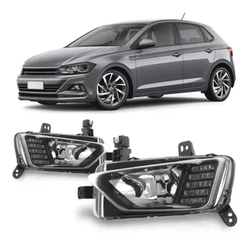Farol Auxiliar Volkswagen Polo / Virtus 2017 S/ DRL - LD LE - MSL-262702