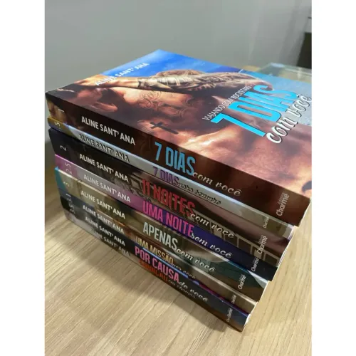 Livros da Série Viajando com Rockstars - Aline Sant'Ana