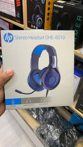 HeadSet Gamer HP  Dhe-8010 - Novo Lacrado - Parcelamos Sem Juros
