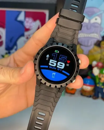 Smartwatch Zeblaze Stratos/Gps 4 satélites/Bússola/Altímetro/+ DE 120 modos esportivos
