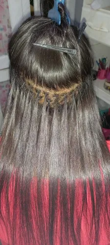 Mega hair queratina 