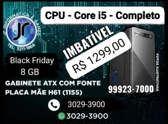 Computador Core i5 Novo