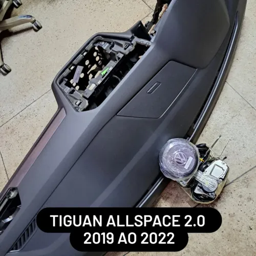 Kit airbag Vw Tiguan Rline Allspace 2019 ao 2022, Loja física 