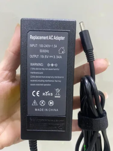 Fonte Carregador Para Dell 19.5v 3.34a Plug 4.5mm X 3.0mm - Loja Coimbra Computadores