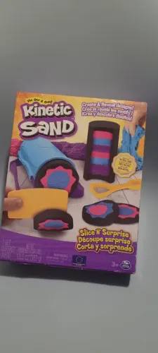 Kinetic Sand - Brinquedo de areia mágica