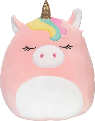 Squishmallows Ilene the Unicorn- Pelúcia Unicórnio Rosa - Nova