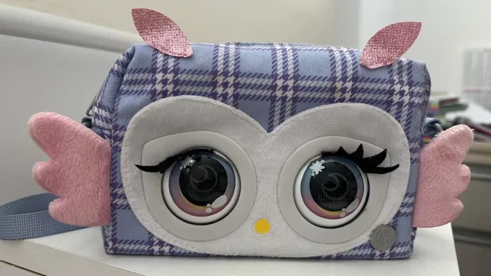 Bolsa de Ombro interativa de coruja