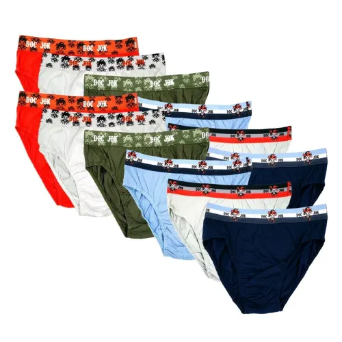 12 Cuecas 100% algodão Premium