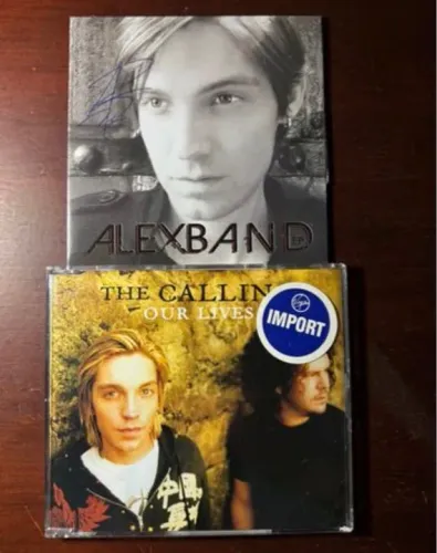 EP Alex Band autografado e CD single The Calling