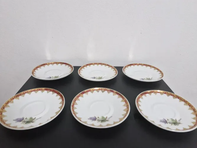 Jogo de 6 Pires de Porcelana SCHMIDT