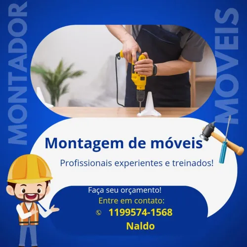 Montagem de Móveis - Profissionais Experientes