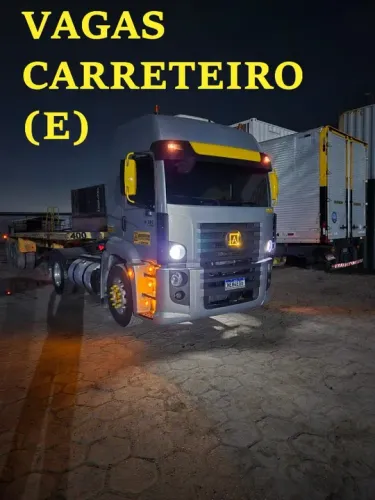 vaga carreteiro cat e