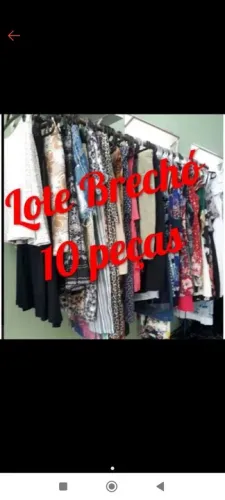 Lote Barato 25 Peças Roupas para Brechós 