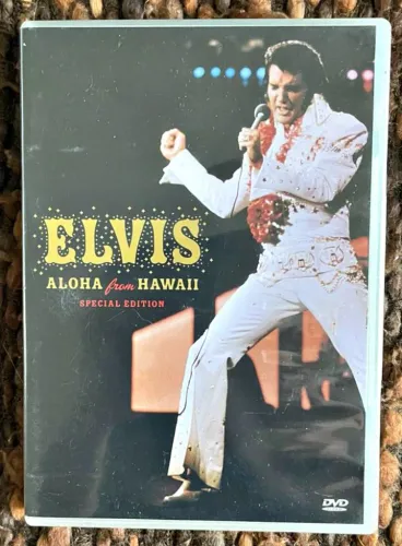 ELVIS PRESLEY ALOHA FROM HAWAII DVD ESPECIAL EDITION IMPORTADO