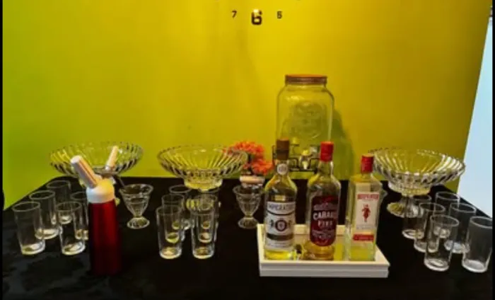 Itens para bar de drinks 