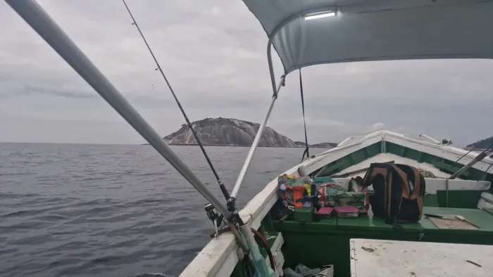Aluguel de barco para pesca R$ 170,00 por pessoa 