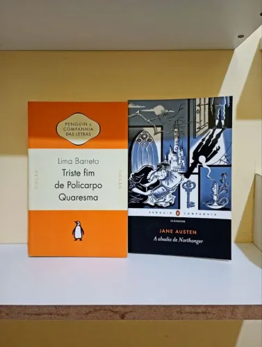 Livros: Triste Fim de Policarpo Quaresma e A Abadia de Northanger (Vendido)