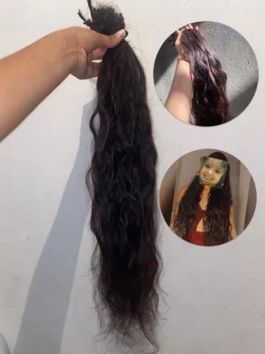 Mega hair cabelo brasileiro ondulado