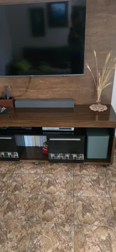 Caixa de Som Soundbar + Subwoofer 320W Bt/Coax/Óptico/Aux 2.1
