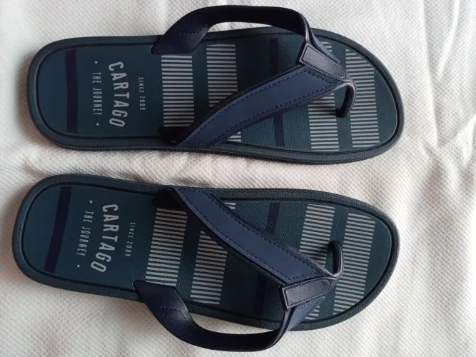 Chinelo Cartago, masculino, tam. 42