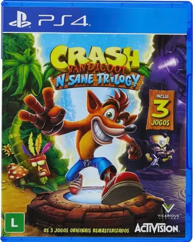 Crash bandicoot N. Sane trilogy Standard edition Activision PS4 Físico 