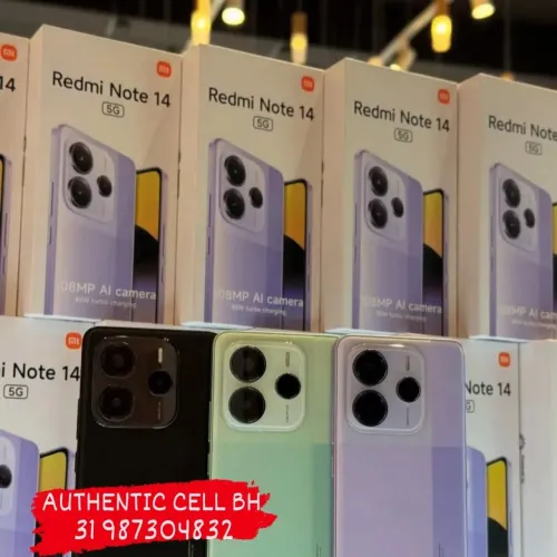 XIAOMI REDMI NOTE 14 5G 256 GIGAS NOVO LACRADO COM GARANTIA. 