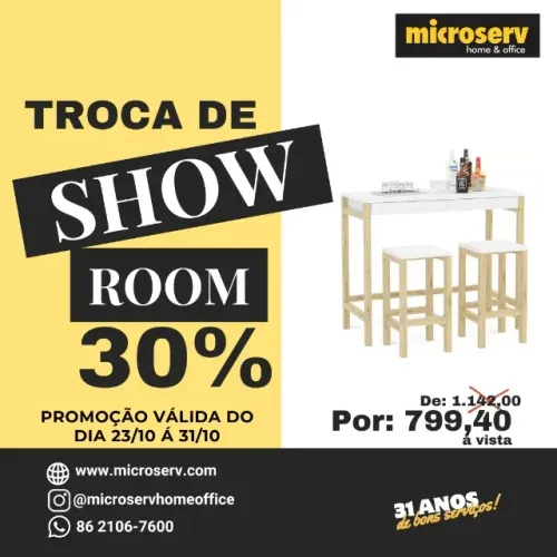 Bancada 2 Bancos 2 Gavetas
