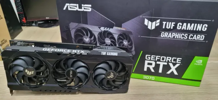 Placa de vídeo RTX 3070 Asus TUF