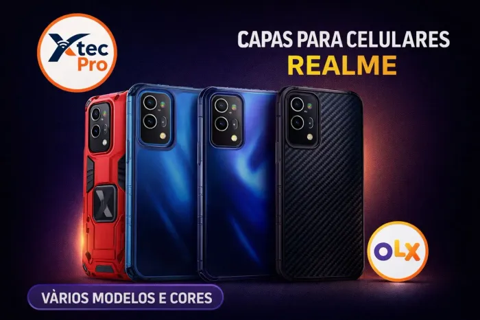 Capas para Celular Realme | Diversos Modelos | Proteção e Estilo - Em João Pessoa PB