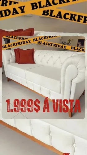 Sofá chesterfield em blackfirday 