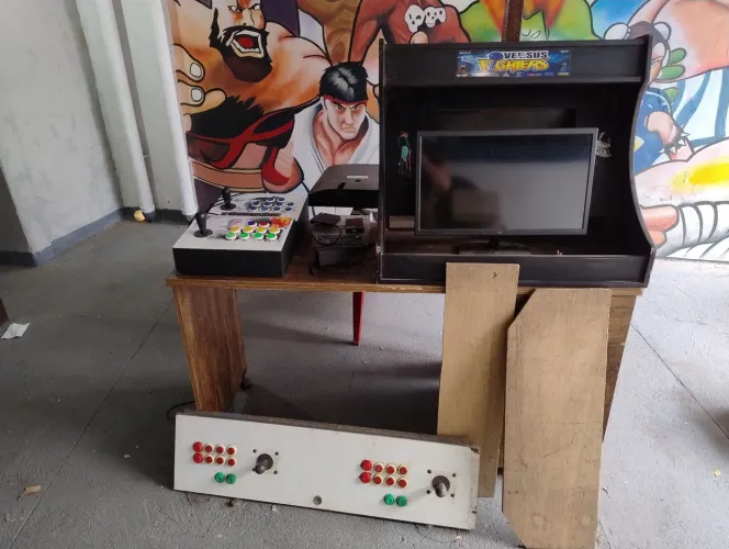 Fliperama ou taito leia todo o anúncio