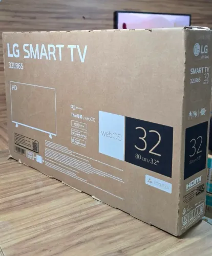Smart TV LG 32" Lacrada<br>R$880
