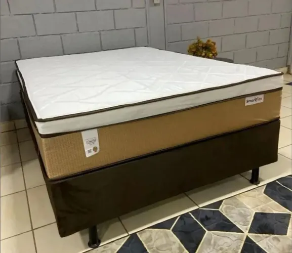 Cama casal molas ensacadas D26