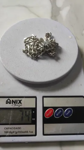 Cordão de prata 950