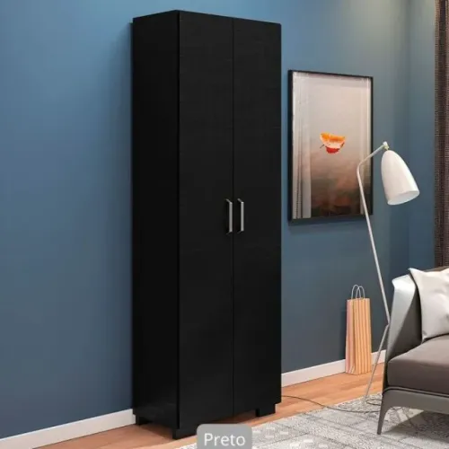 Armário Livreiro Multi Uso com Portas