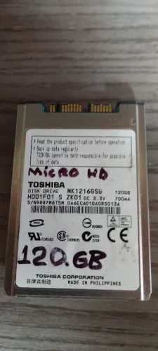 Micro HD 120gb. HP Elite book