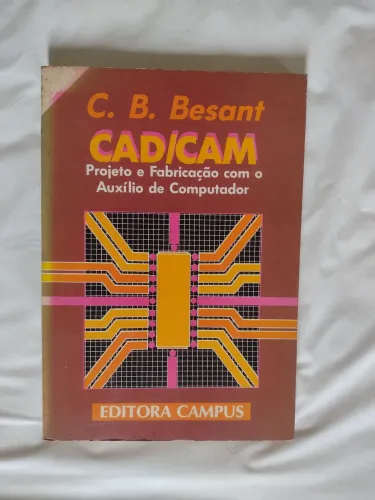 Livro CAD/CAM Projeto e fabricação com o auxílio do computador - edição 1988- 250 páginas